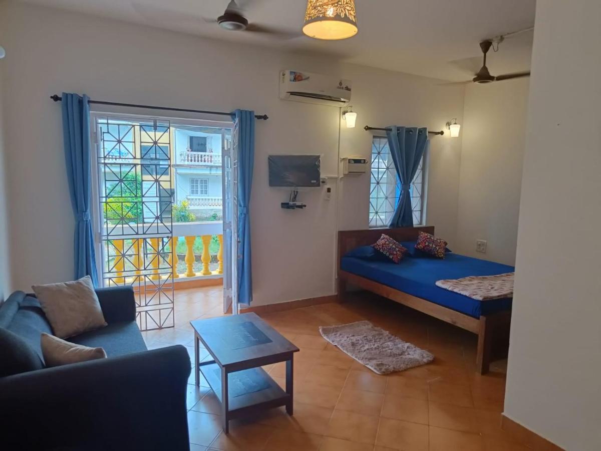 Contemporary Studio Apartment In Calangute, Goa Exteriér fotografie